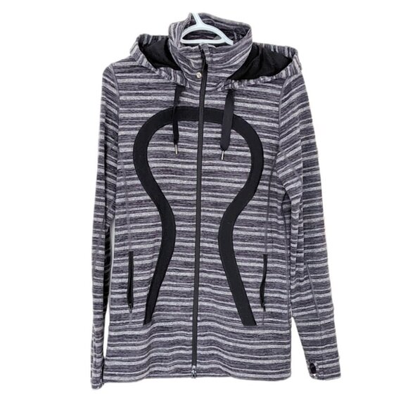 Lululemon stride hooded jacket size 8 @K1 - Picture 1 of 9